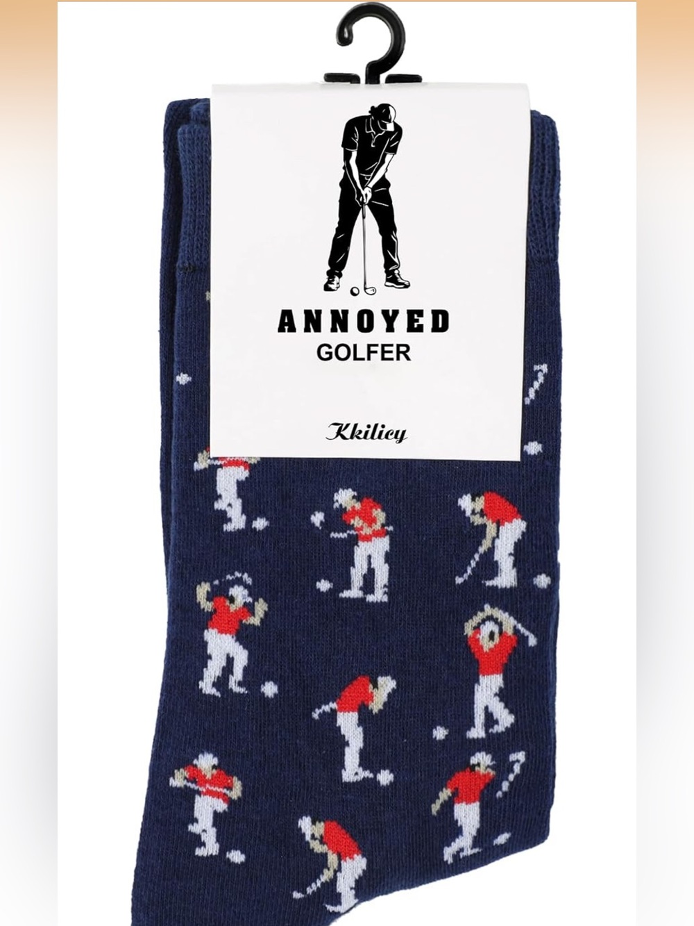 NIP Annoyed Golf Socks for Men one size